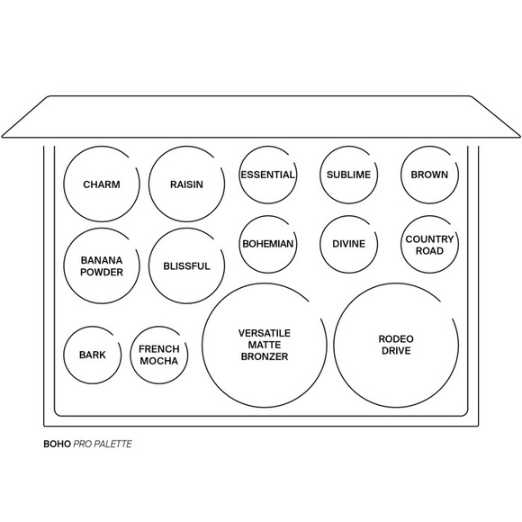 OFRA
PRO PALETTE - BOHO - Picture 4 of 4